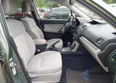 2015 Subaru Forester 2.5I Premium из США, поврежденный, VIN JF2SJADC8FH522239